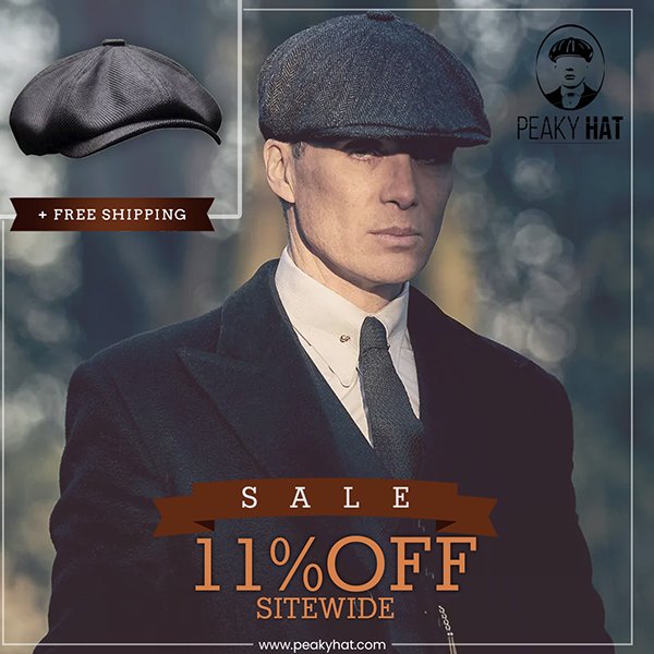 Peaky Hat ad