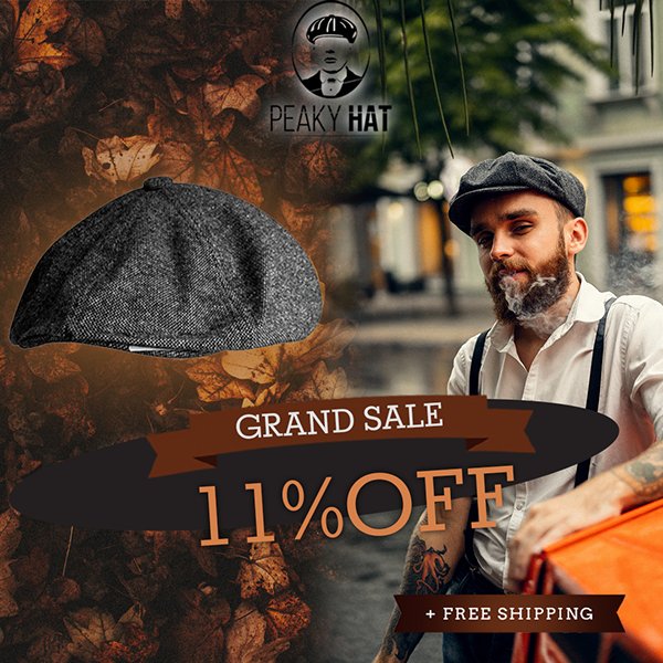 Peaky Hat ad